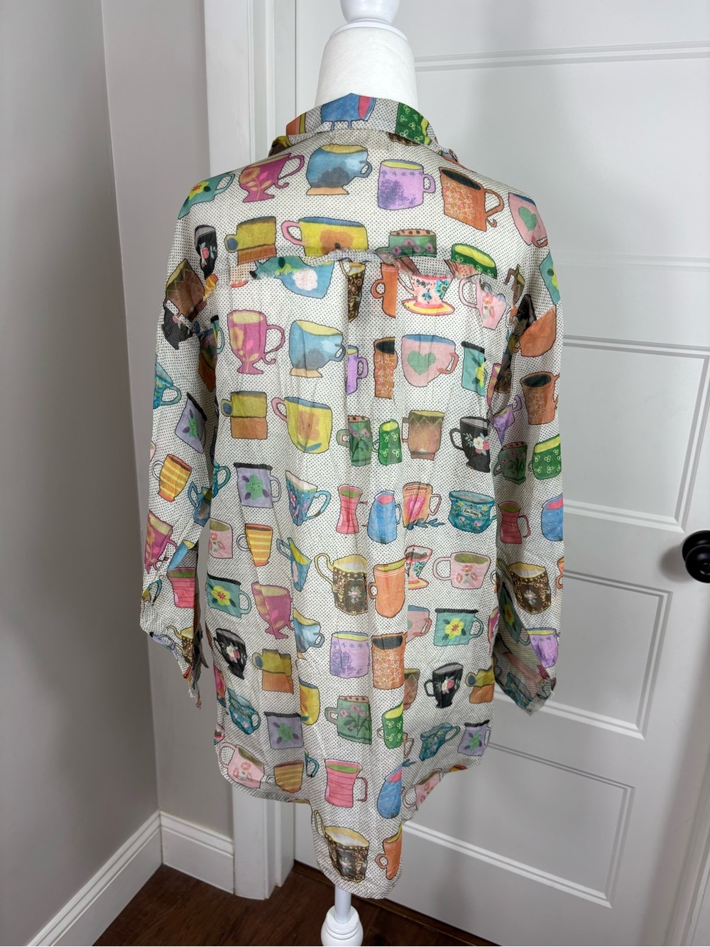 Natural Life Lightweight Teacup Coffee Mug Night Shirt Size XS - Picture 4 of 6